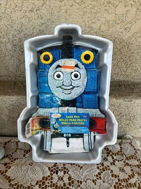 Thomas & Friends Blue and Yellow Train Cake Mold